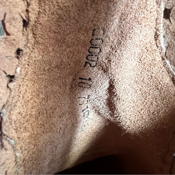 Corral Circle G Leather Cut Out Western Round Toe Ankle Boot Womens 10 - Picture 8 of 8